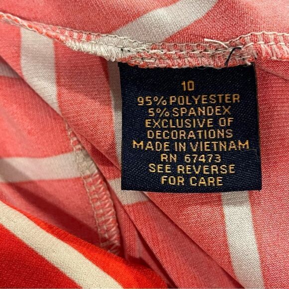 Short sleeve striped midi dress - Picture 10 of 13